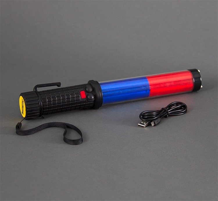 Bâton de signalisation multifonction 1 HI-Vision-LED-Hard-Baton-Acc-min